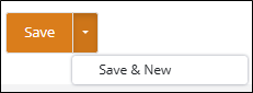 Save button drop-down arrow expanded on the Add Reservation page to show the Save & New option